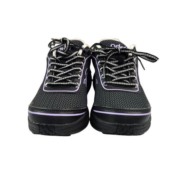 Gravity Defyer Mighty Walk Shoes Size 6 Black Purple Sneakers Athletic TB9024FLP - Picture 3 of 8